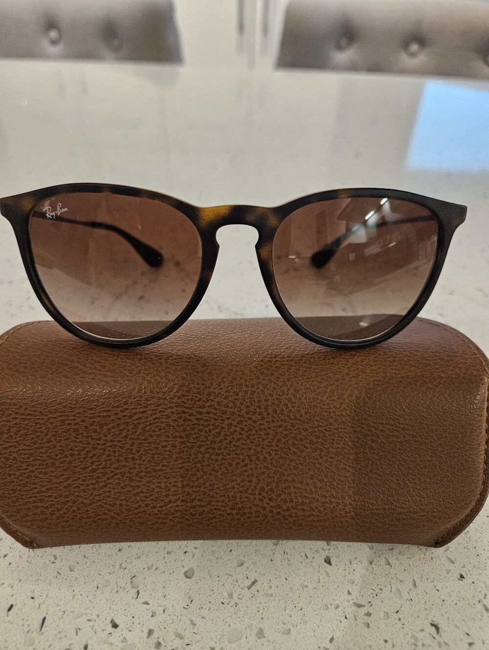 Ray-Ban Erika Classic Womens Sunglasses with Brown Gradient Lenses